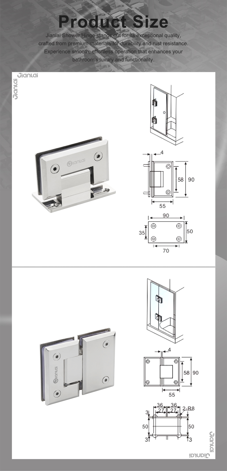 Duschscharnier 880 (5)