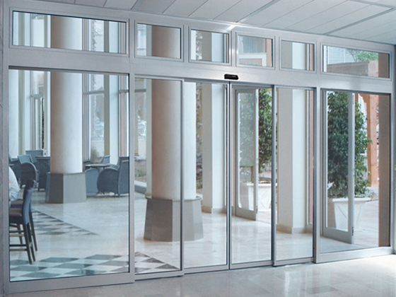 Automatische Schiebet&uuml;r -Set