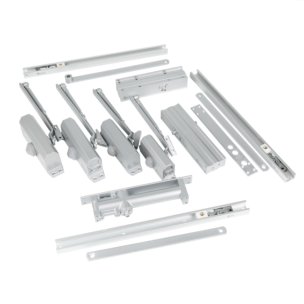 Schwerlast-Hydraulik-Türschließer für den Wohnbereich mit 110 kg