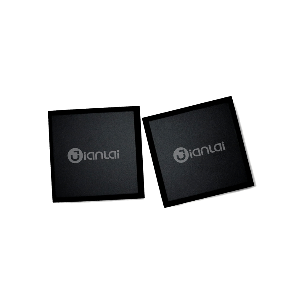 0-Grad-Glasklemme zur Wandmontage aus Edelstahl